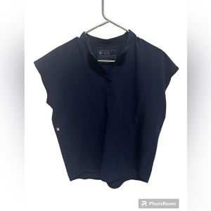 Figs Rafaela Oversized Scrub Top - Classic NAVY - xxs